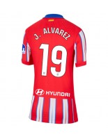 Ženske Nogometnih dresov Atletico Madrid Julian Alvarez #19 Domači 2024-25 Kratki rokavi